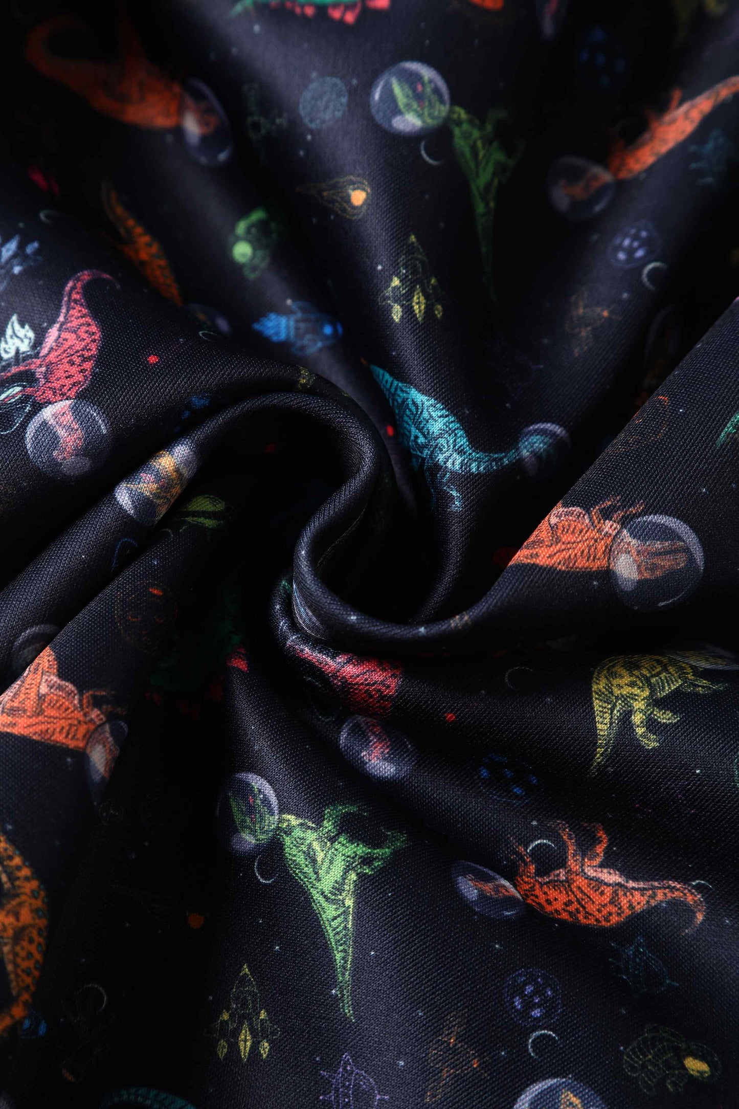 Amanda Dinosaur In Space Flared Dress