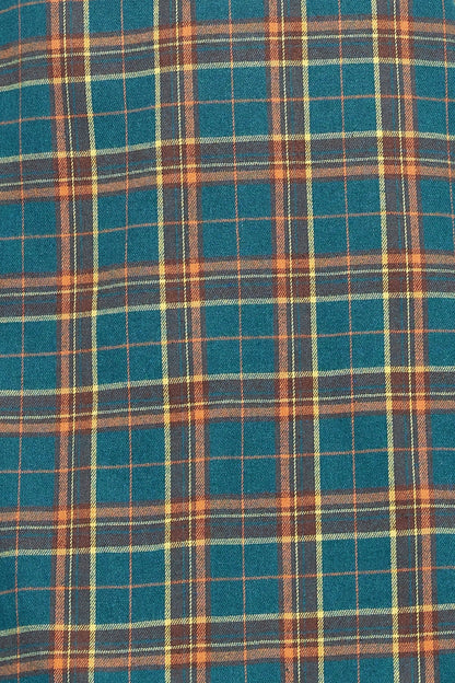 Joyce Green Tartan Skater Skirt