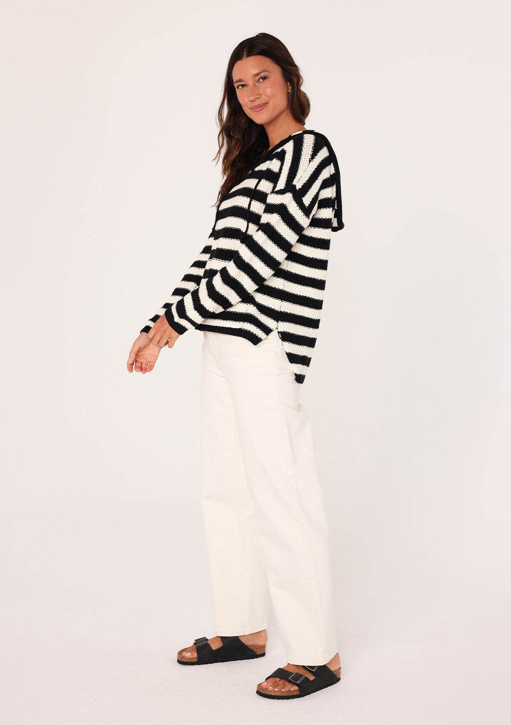 Marina Striped Hoodie