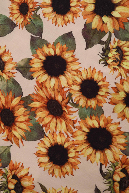 Julia Sunflower Midi Dress