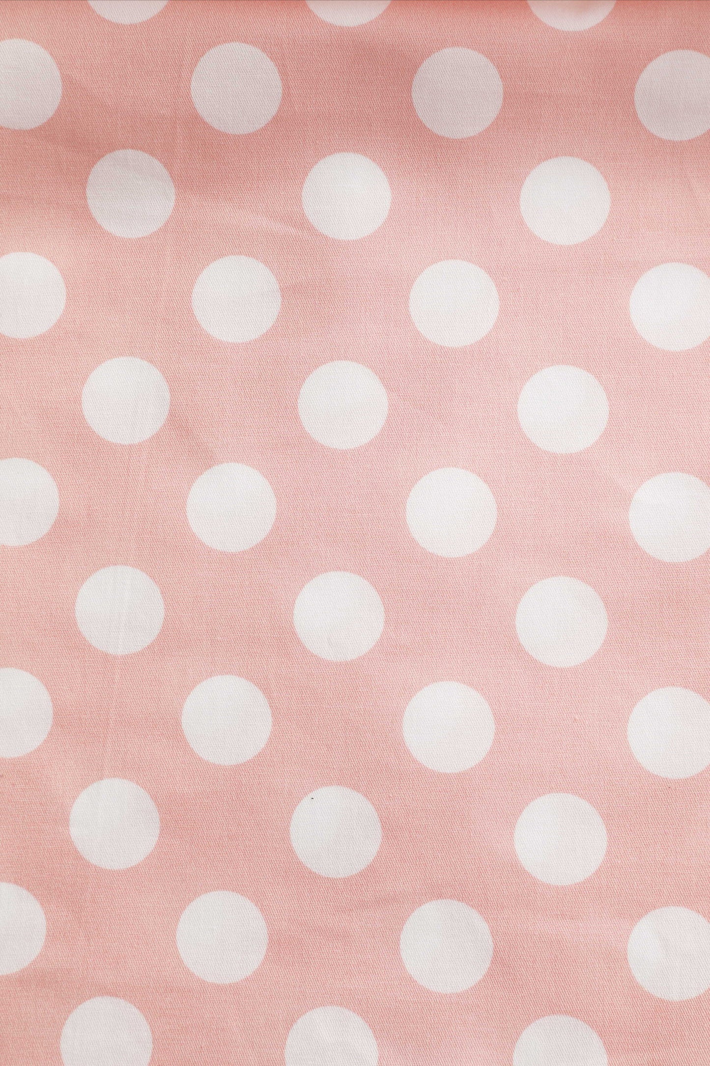 Ophelia Light Pink Polka Dot Midi Dress
