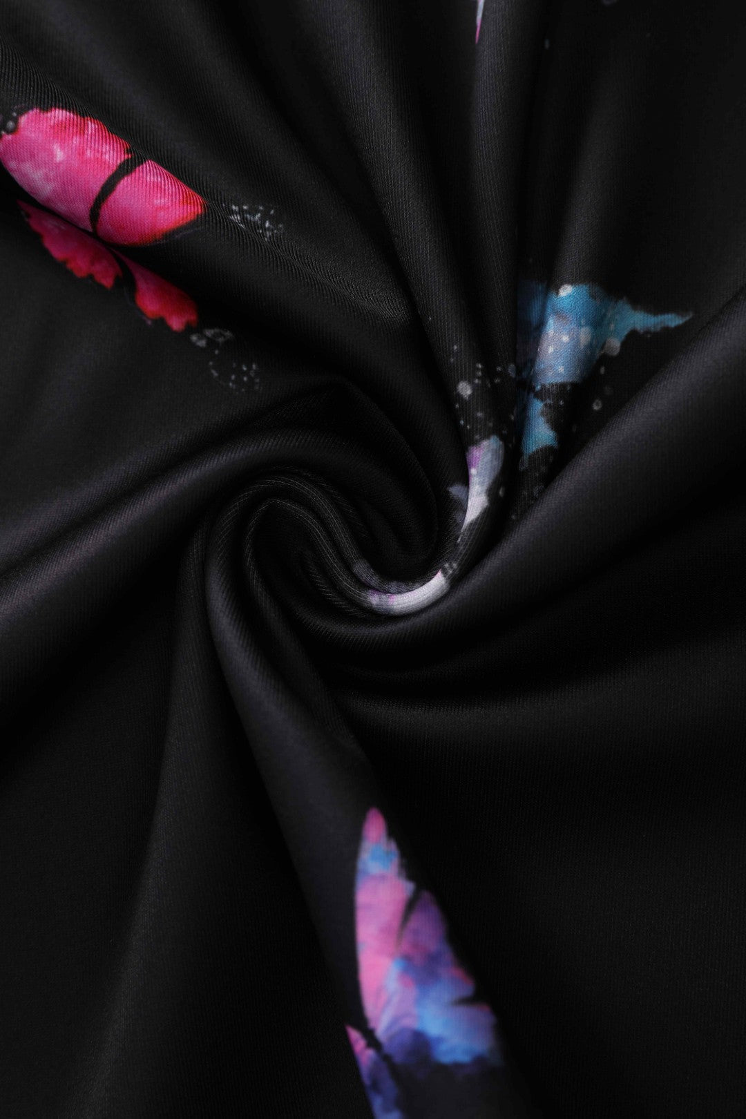 Aisley Midnight Butterfly Box Pleated Skirt