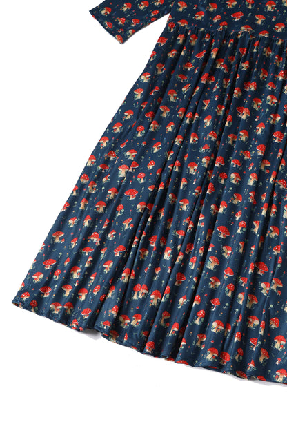 Billie Mushroom Long Sleeved Dress