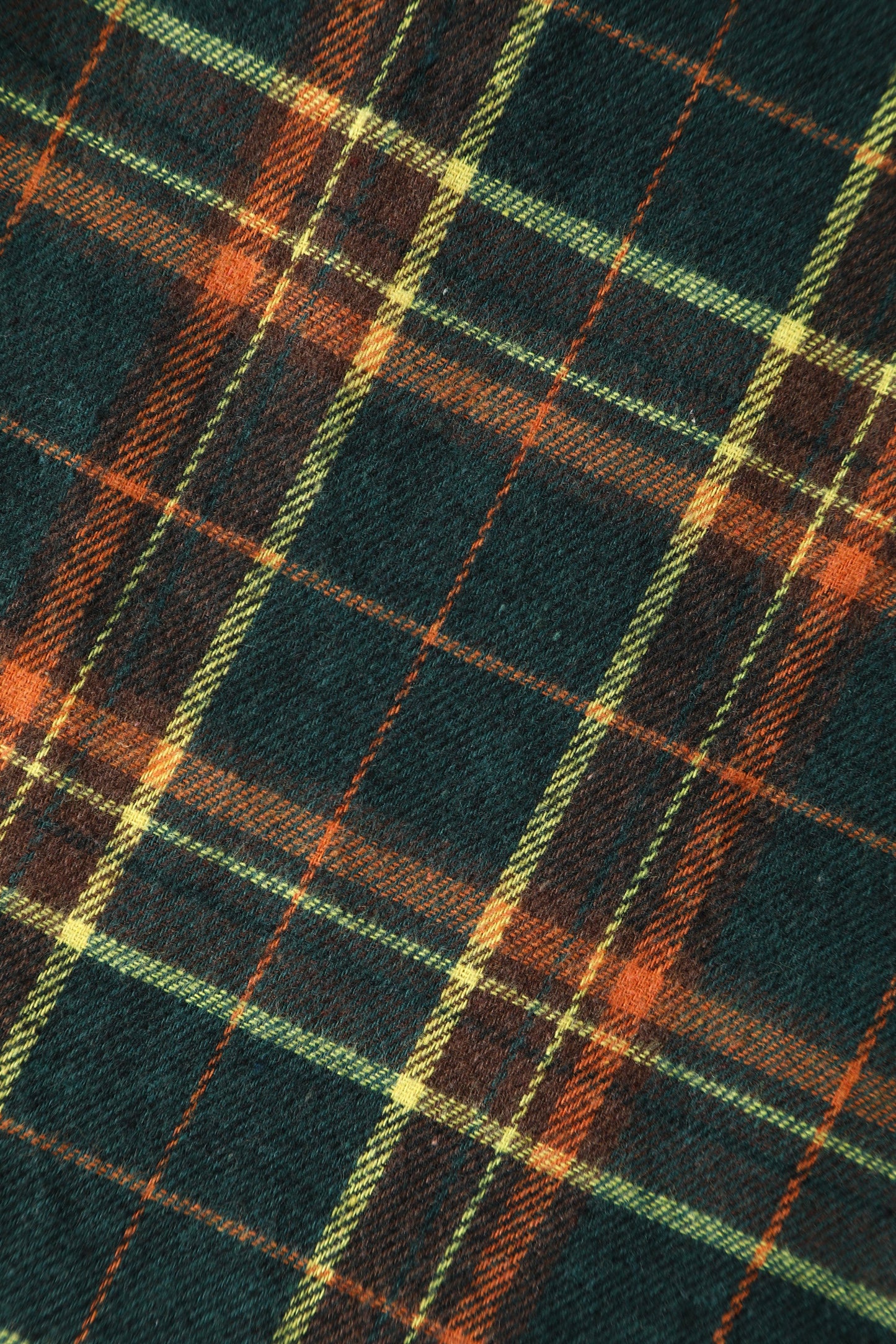 Lily Off Shoulder Green Tartan Check Circle Dress