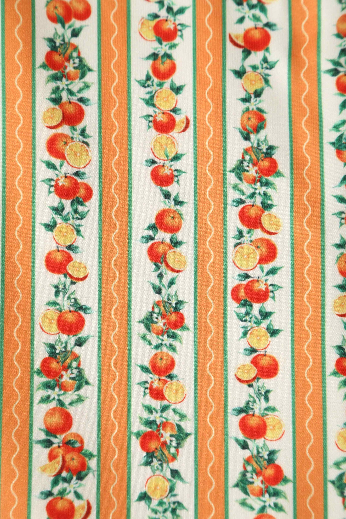 Julia Sicilian Orange Midi Dress