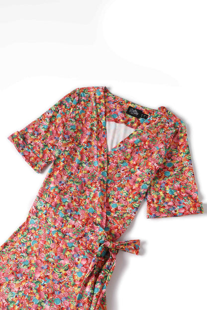 Matilda Sweets Wrap Dress