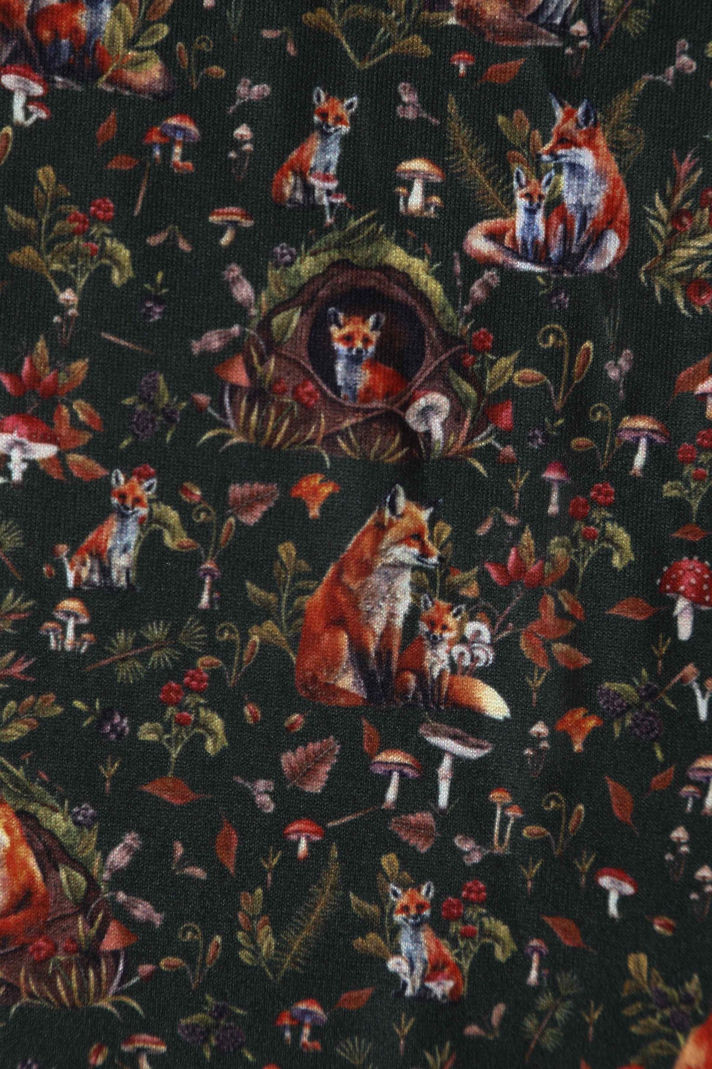 Billie Woodland Fox Den Print Dress